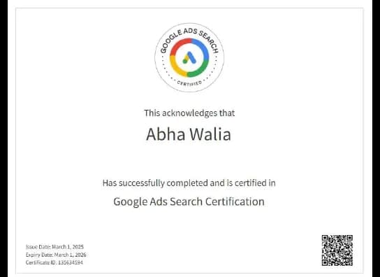 Certificate Image