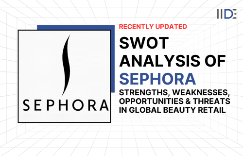 SWOT Analysis of Sephora Strengths, Weaknesses, Opportunities & Threats in Global Beauty Retail- IIDE
