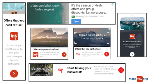 MakeMyTrip Marketing Strategy-Google Ads