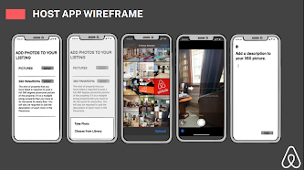 Airbnb case study Wireframe and Prototype