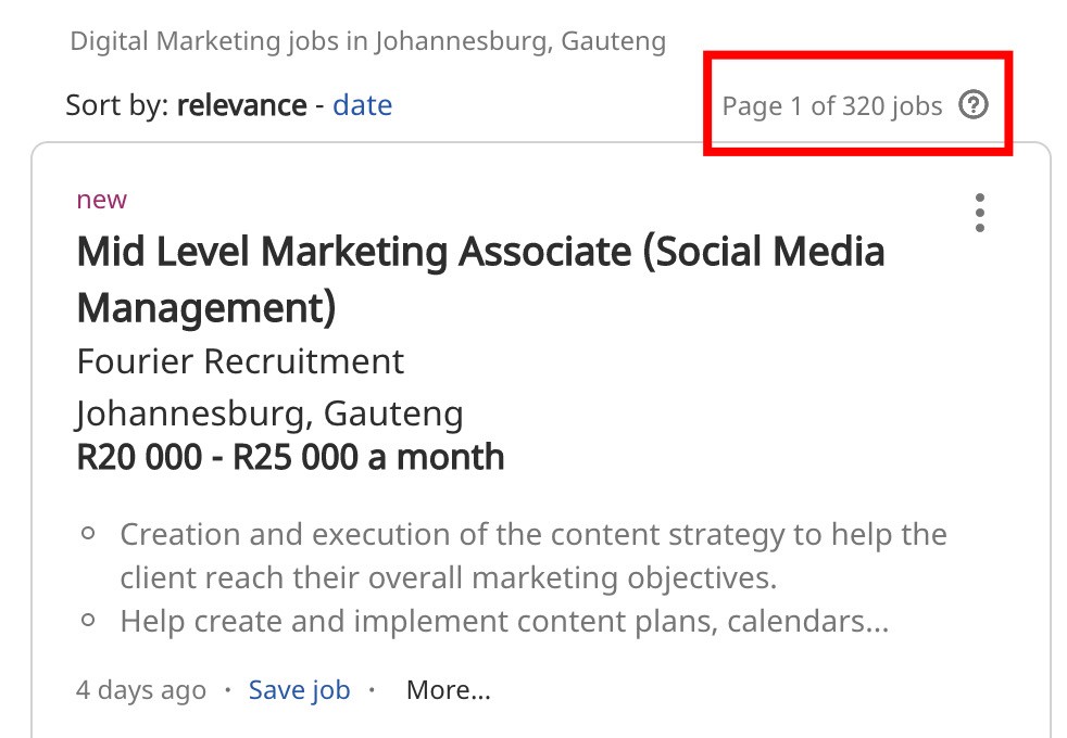 Digital Marketing Jobs in Johannesburg