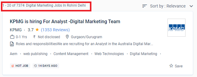 Digital marketing courses in Rohini