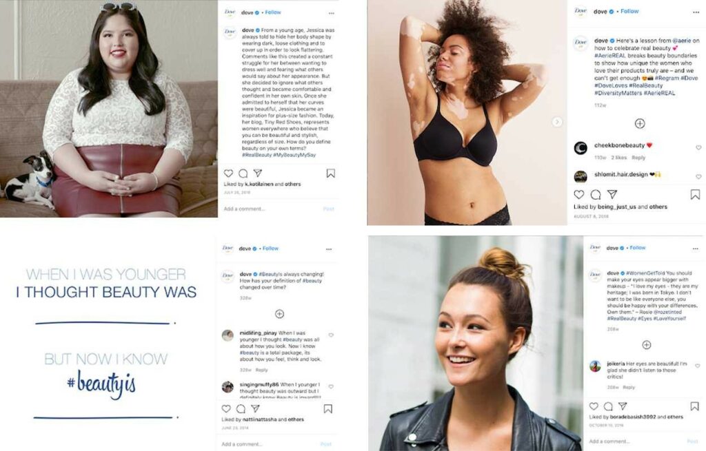 Marketing Strategies of Dove - How Dove Has Evolved - Non-conventional Beauty Standards Content