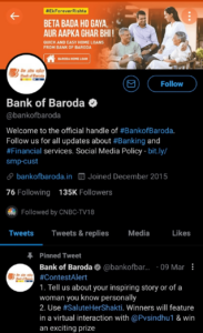 Bank of Baroda Marketing Case Study- Digital Presence- YouTube | IIDE