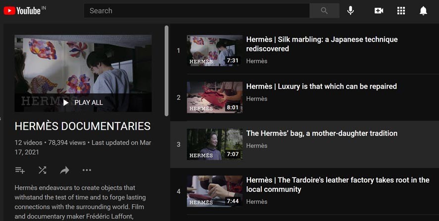 Marketing Strategy of Hermes - A Case Study - Documentaries