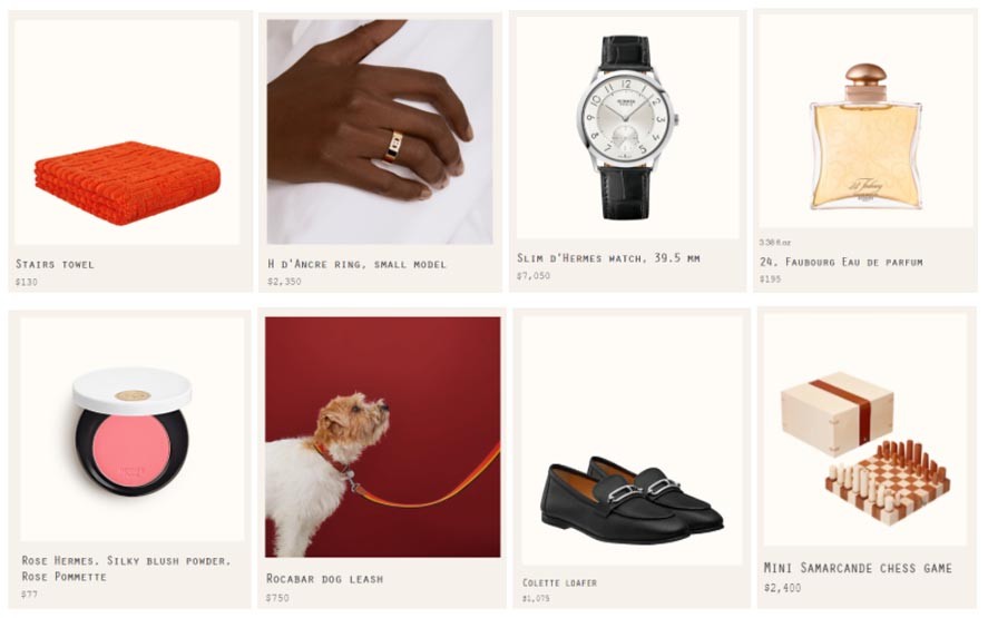 hermes marketing mix