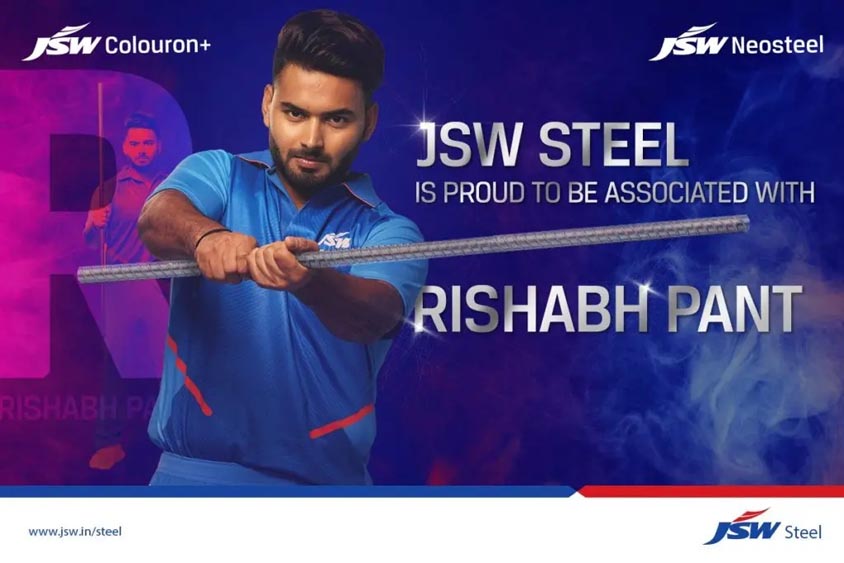 Marketing Strategy of JSW Steel - A Case Study - Advertising Campaign - Product Promotion Campaigns - Brand Ambassador