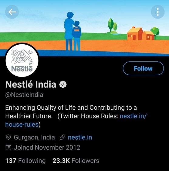 Marketing Strategy of Nestle - A Case Study - Digital Marketing - Social Media - Twitter