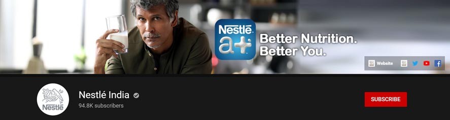 Marketing Strategy of Nestle - A Case Study - Digital Marketing - Social Media - Youtube