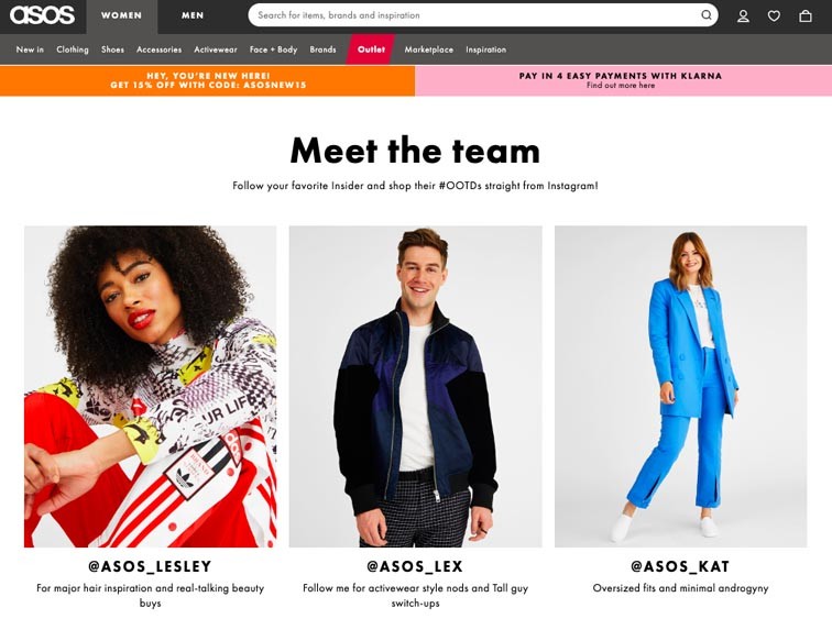 Marketing Strategy of Asos - A Case Study - Website