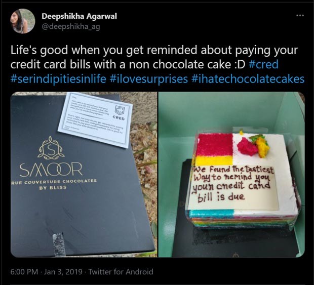 Marketing Strategy of Cred - A Case Study - Sending Cakes