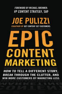 Digital Marketing Books - Epic Content Marketing - Joe Pulizzi