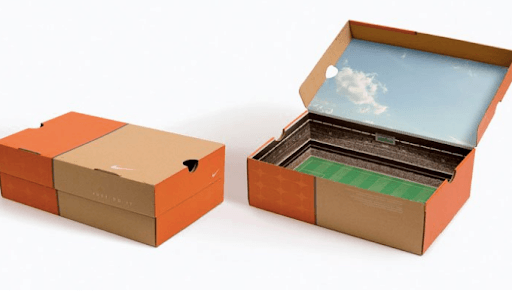 Digital Marketing Examples - Nike Stadium Shoe Box