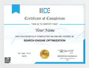 seo courses in delhi- seo certificate