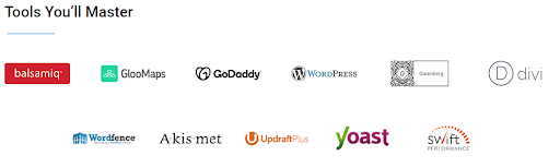 wordpress courses in bangalore - tools mastered