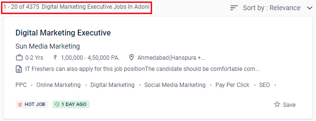 Digital Marketing Courses in Adoni - Naukri.com Job Opportunities