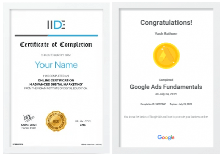 Digital Marketing Courses in California - IIDE Certifications Offered