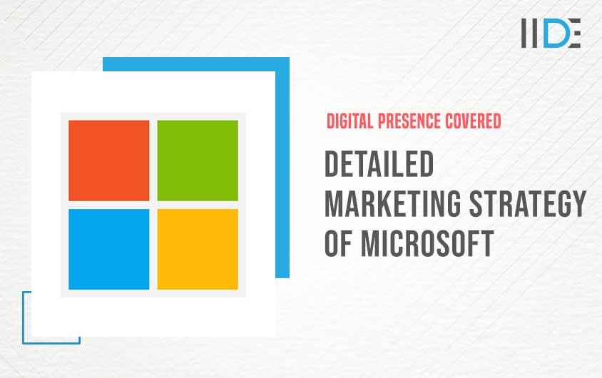 Marketing Strategy of Microsoft | IIDE
