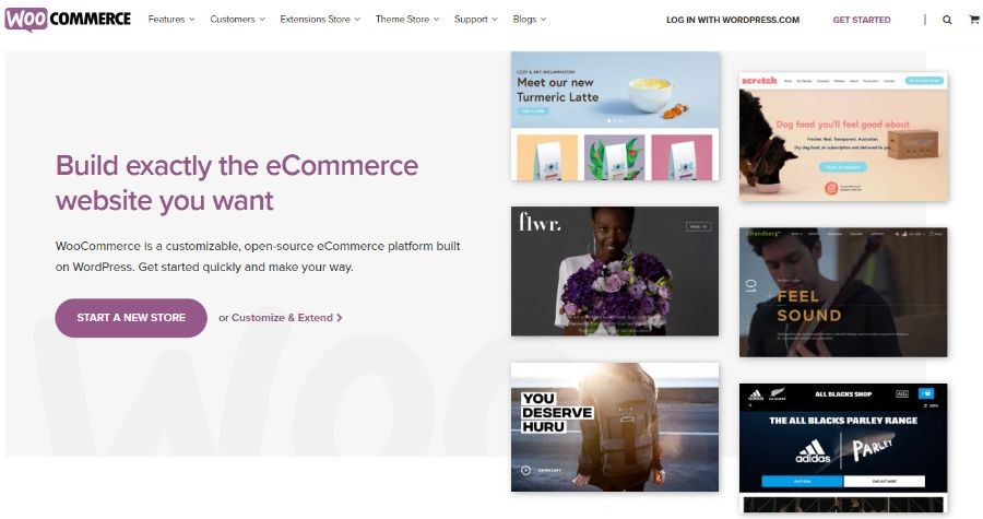 woocommerce- how to start an e-commerce business
