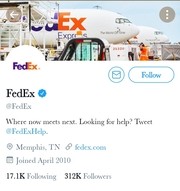 FedEx Twitter - Marketing Strategy of FedEx | IIDE