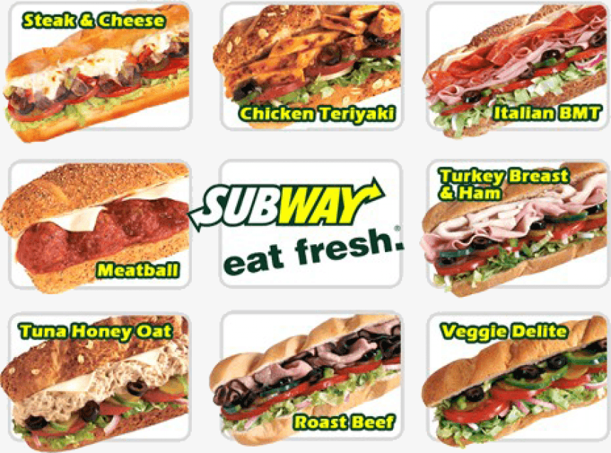 Subway Menu | Marketing Mix of Subway | IIDE