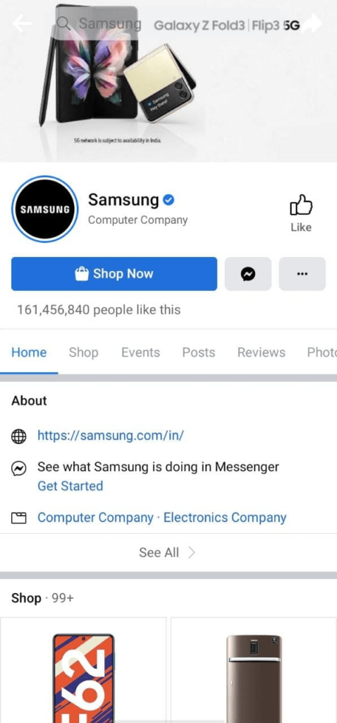 social media of Samsung -Marketing strategy of Samsung| IIDE