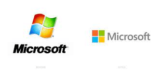 Microsoft Old and New logo | Marketing Strategy of Microsoft | IIDE