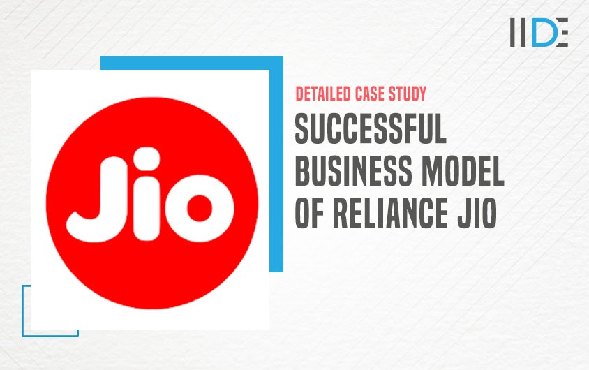 Business Model of Reliance Jio - featured image | IIDE