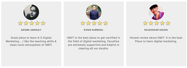 Digial Marketing Courses in Davangere - OMIT Student Reviews