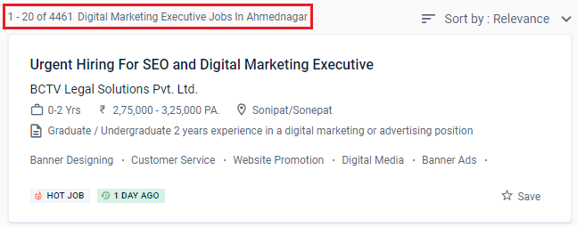 Digital Marketing Courses in Ahmednagar - Naukri.com Job Opportunities
