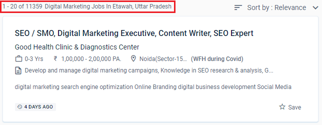 Digital Marketing Courses in Etawah - Naukri.com Job Opportunities