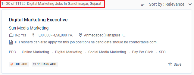 Digital Marketing Courses in Gandhinagar - Naukri.com Job Opportunities