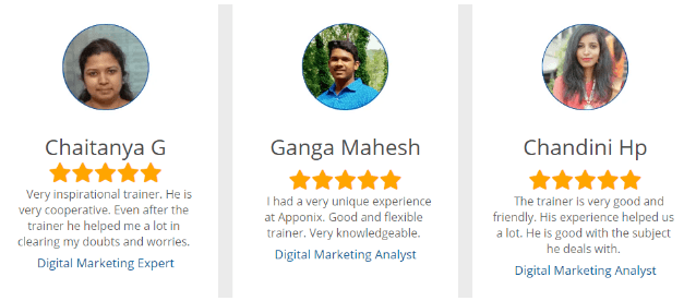 Digital Marketing Courses in Hassan - Apponix Academy Student Reviews