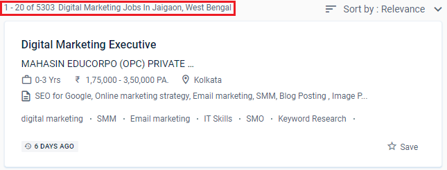 Digital Marketing Courses in Jaigaon - Naukri.com Job Opportunities