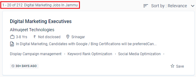 Digital Marketing Courses in Jammu - Naukri.com Job Opportunities