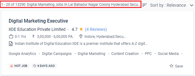 Digital Marketing Courses in Lal Bahadur Nagar - Naukri.com Job Opportunities