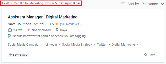 Digital Marketing Courses in Muzaffarpur - Naukri.com Job Opportunities