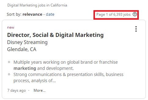 Digital Marketing Courses in California - Naukri.com Job Opportunities