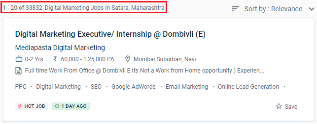 Digital Marketing Courses in Satara - Naukri.com Job Opportunities