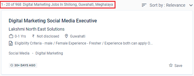 Digital Marketing Courses in Shillong - Naukri.com Job Opportunities