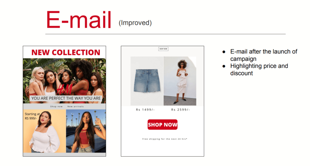 Email Marketing - Case Study of H&M