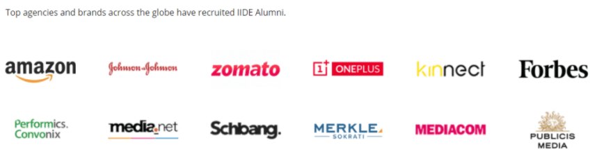 digital marketing courses in Indianapolis - IIDE alumni