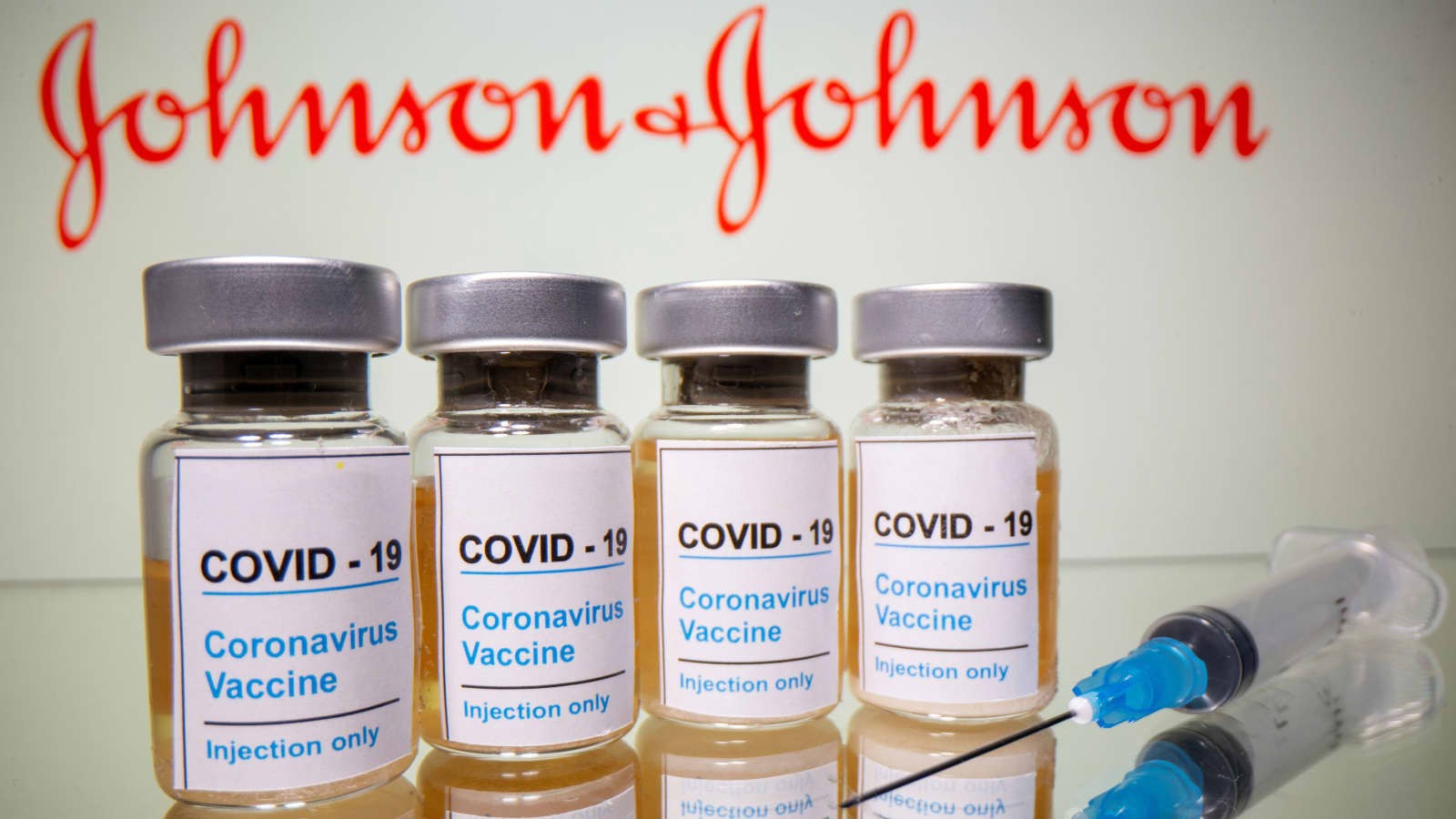 SWOT Analysis of Johnson and Johnson - J&J Dummy Image of Covid-19 Vaccine