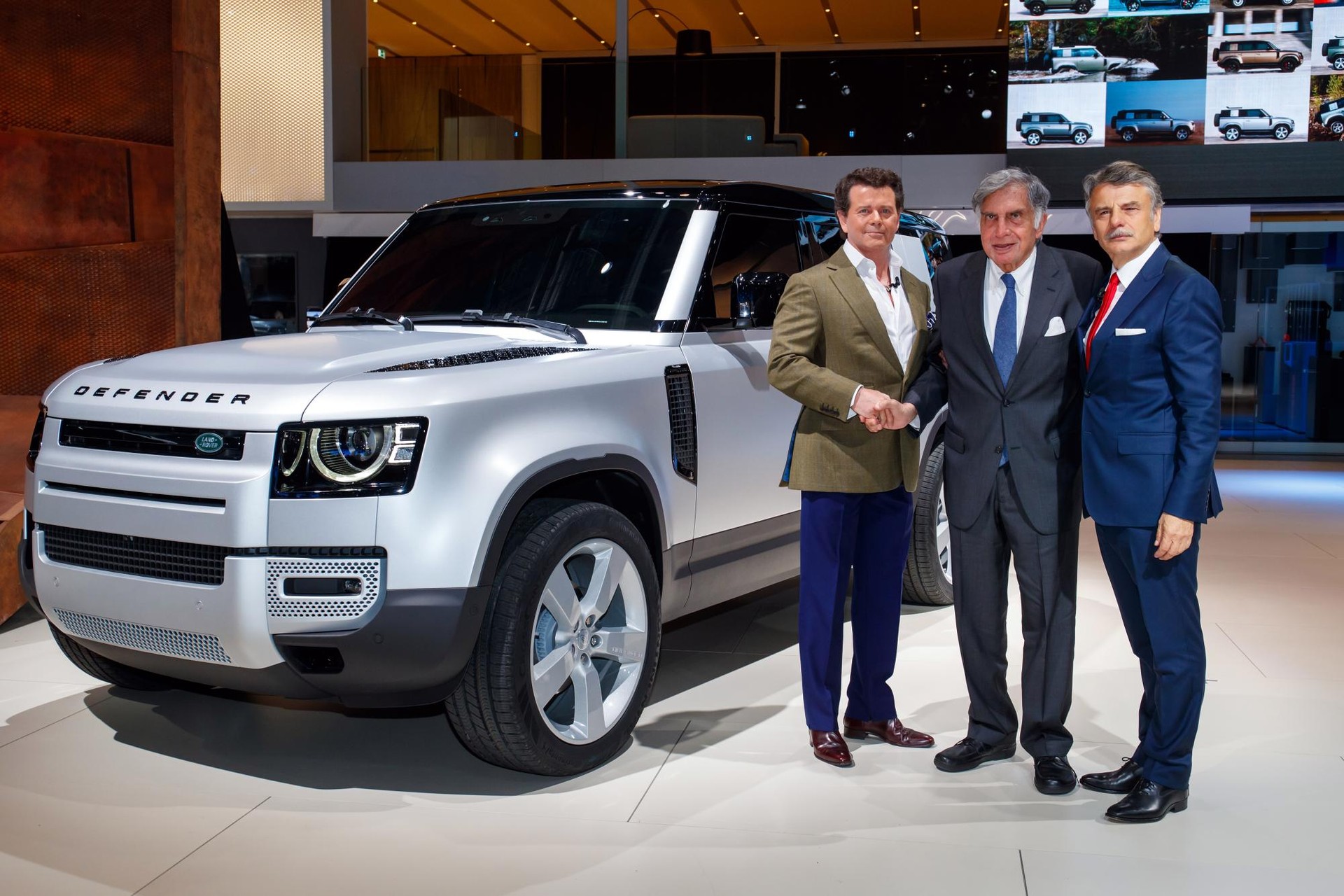 SWOT Analysis of Land Rover - Ratan Tata at Land Rover Auto Expo