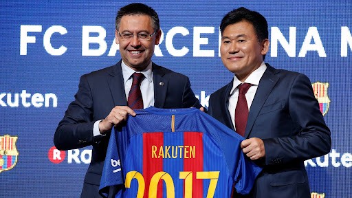 SWOT Analysis of Rakuten - Rakuten Sponsor of FC Barcelona Shirt
