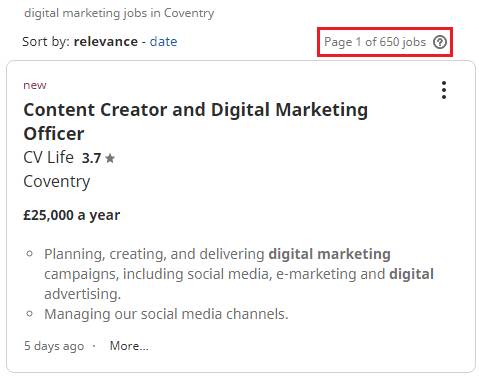 Digital Marketing Courses in Coventry - Indeed.com Job Opportunities