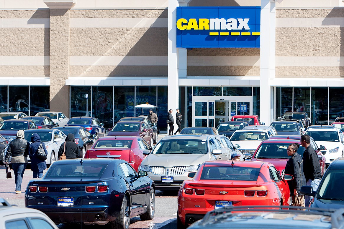 Marketing strategy of CarMax - CarMax Inventory Area