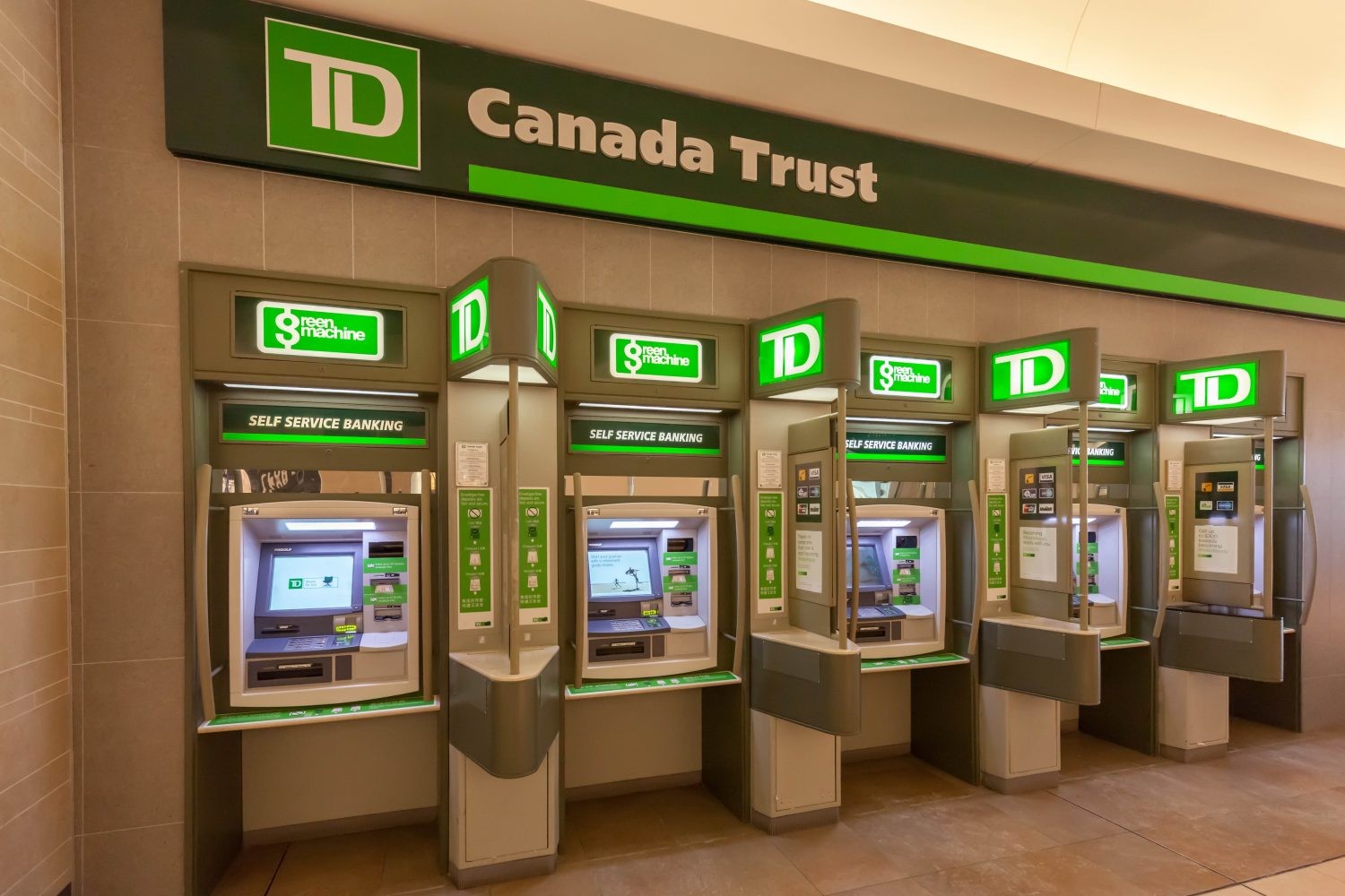 SWOT Analysis of TD Bank - TD Canada Trust, Self Service ATM