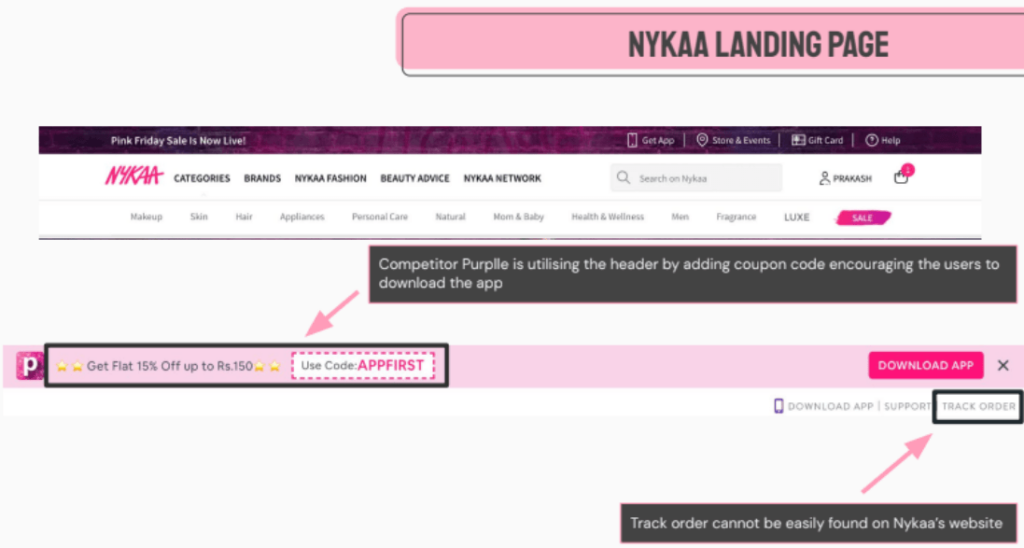 Improving Landing Page | Marketing Strategy of Nykaa | IIDE