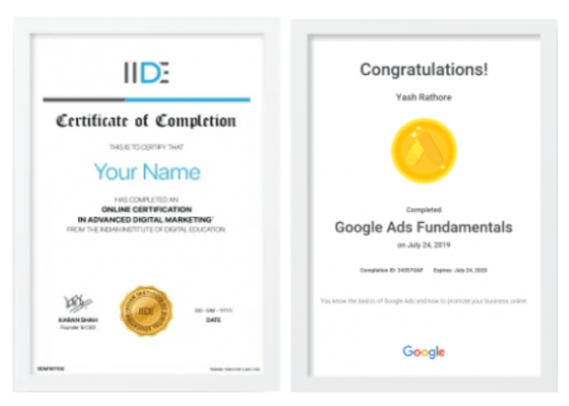 digital marketing courses in FORT WORTH - IIDE certifications